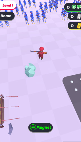 Trong game, bạn sẽ phải chiến đấu quái vật Huggy Wuggy.