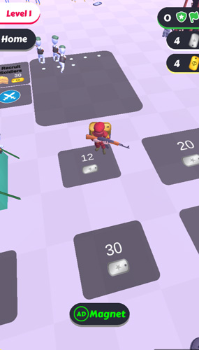 Dùng tiền để nâng cấp các công trình.