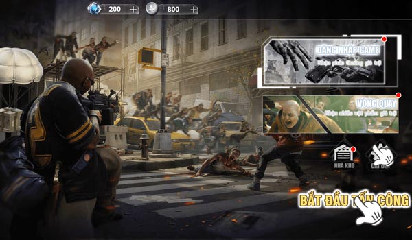 Chơi game Bắn súng diệt Zombie 4 - GameVui