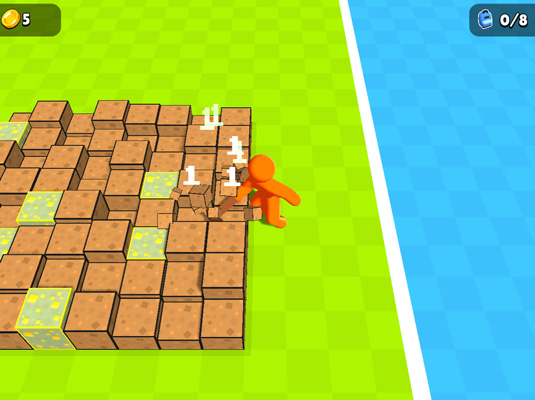 Khai thác các quặng mỏ.