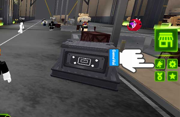 Nhấn vào biểu tượng chiếc loa