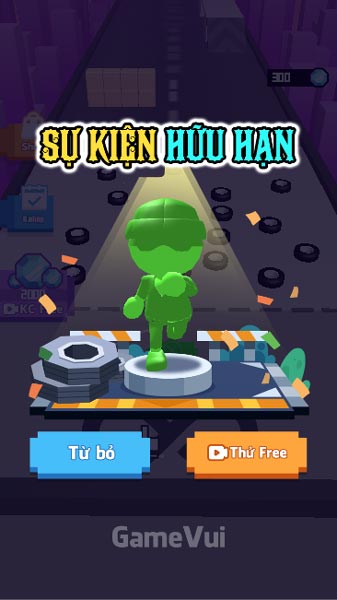 Dùng thử Skin nhân vật mỗi trận đua