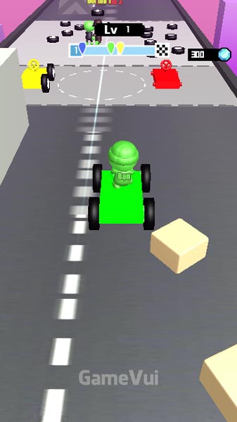 Đua thật nhanh về điểm checkpoint tiếp theo