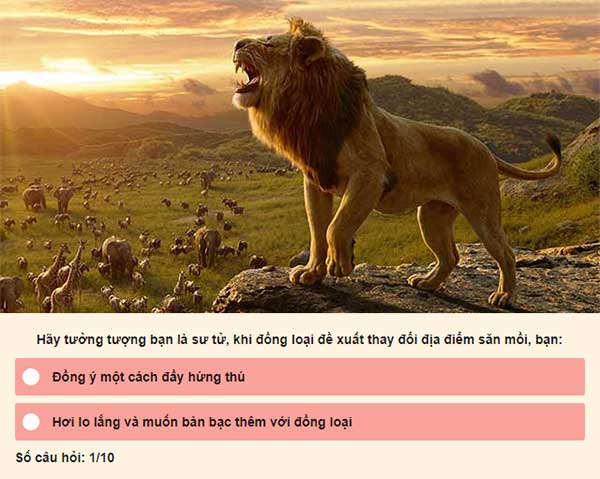 Chọn đáp án của bạn