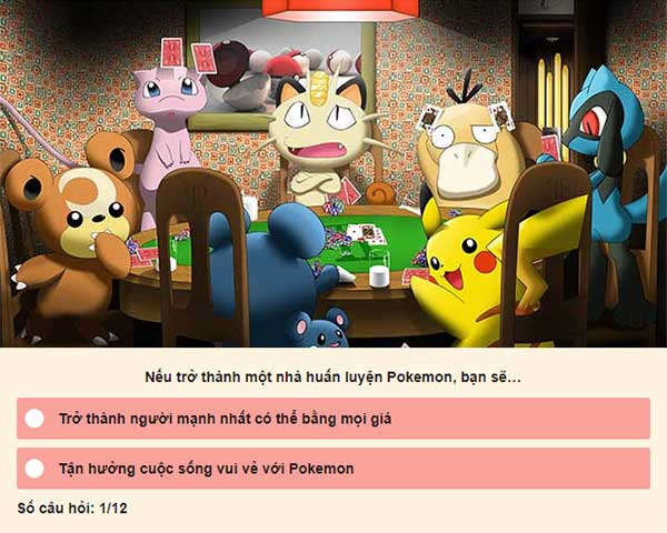 Chọn đáp án của bạn