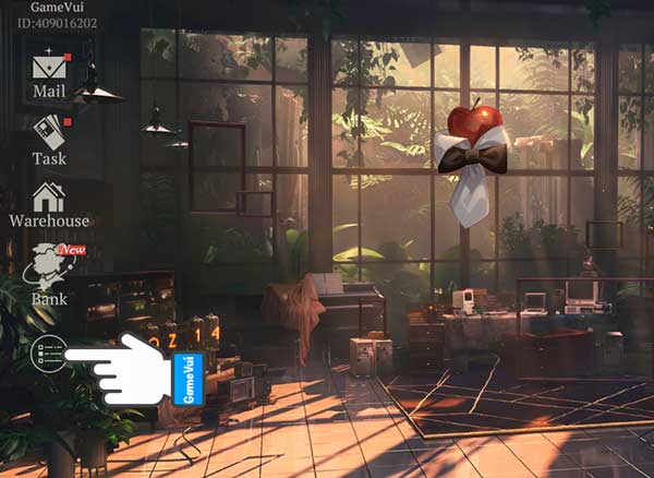 Chạm vào 3 dấu gạch