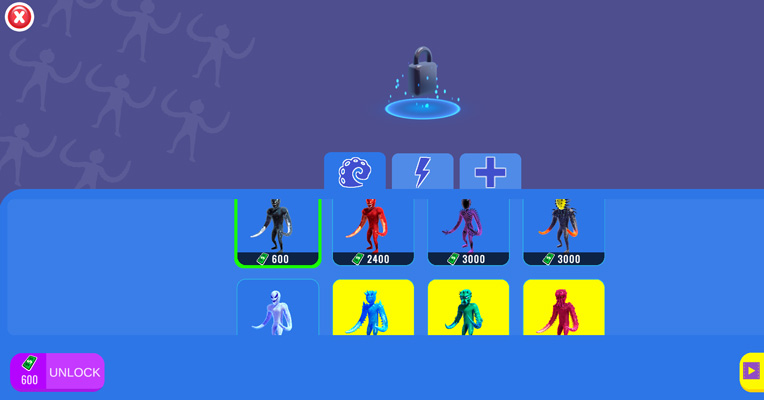 Game có rất nhiều skin và kỹ năng khác nhau.