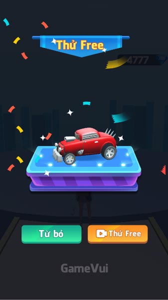 Xem QC để dùng thử vật phẩm đầu game