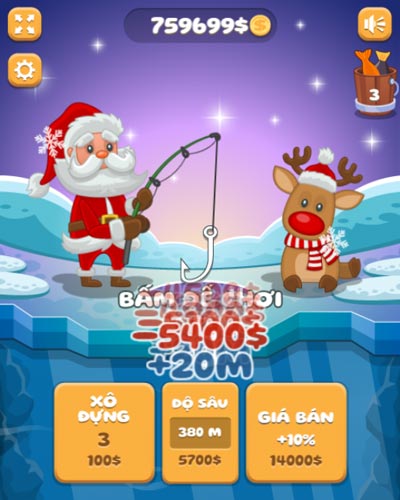 Dùng tiền lợi nhuận để nâng cấp độ sâu, xô đựng và giá bán cá