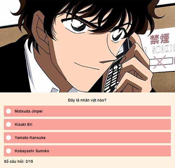 Chọn đáp án đúng