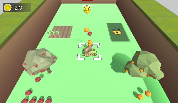 Giúp chú chuột lang nước Capybara thu thập rau củ quả và đem bán chúng