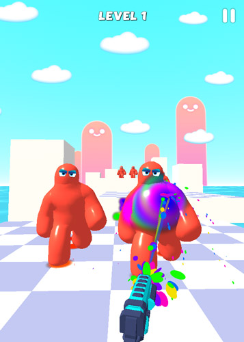 Chơi game Stickman bắn súng sơn - GameVui.vn