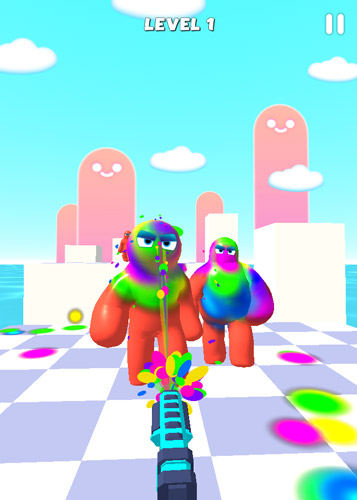 Bắn liên tục vào một điểm để đánh bại kẻ địch.