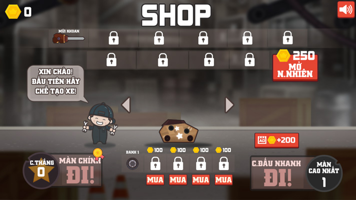 Nâng cấp và chế tạo xe cho riêng bạn.