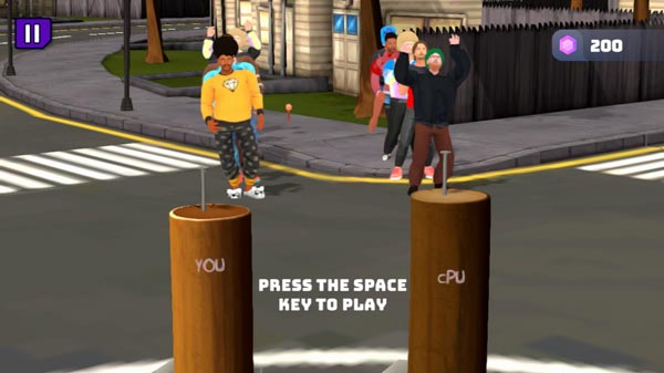 Thi đấu giữa 2 đội với nhau