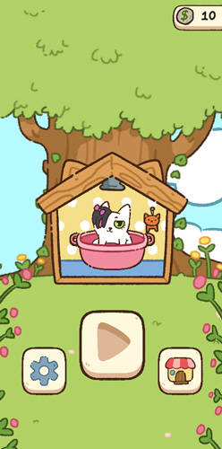 Chơi game Mèo con cần tắm - GameVui