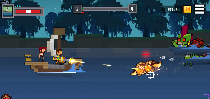 Càng về sau quái vật sẽ càng đông và càng khỏe hơn. Hãy cẩn thận.