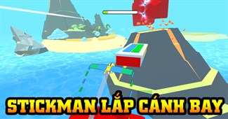 Stickman lắp cánh bay
