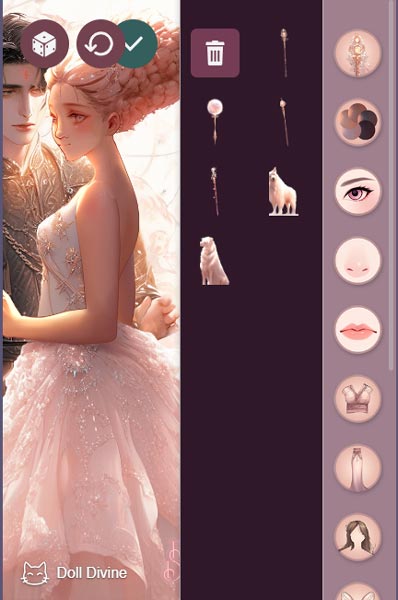 Hoặc dùng tính năng trộn đồ ngẫu nhiên Random