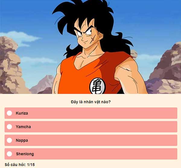 Chọn đáp án đúng