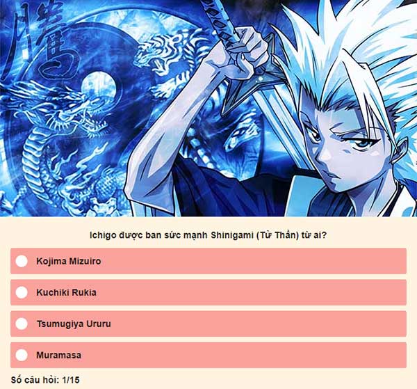 Chọn đáp án đúng