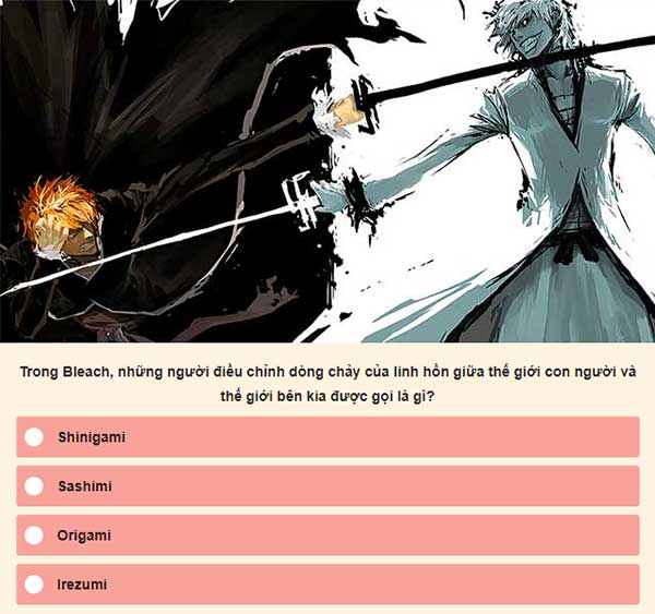 Chọn đáp án đúng