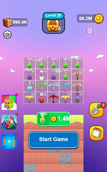 Chơi game Hợp nhất Minecraft 2 - GameVui