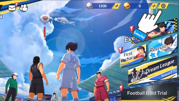 Chạm mục Settings