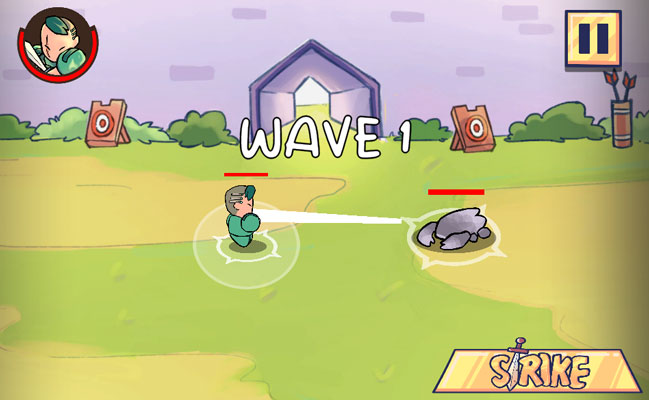 Kéo thả để di chuyển nhân vật của bạn.