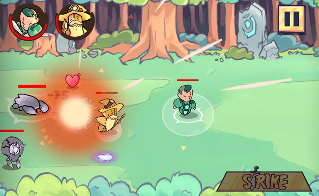 Có nhiều nhân vật với bộ kỹ năng đặc thù khác nhau.