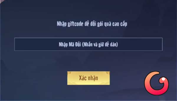 Nhập code