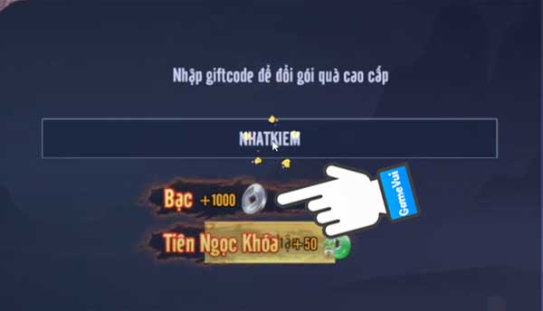 Phần thưởng đổi code