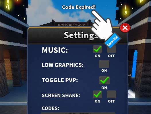 Code Expired