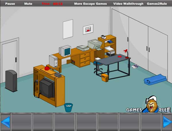 Quan sát căn phòng