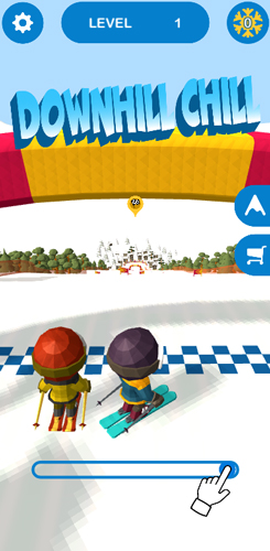 Chơi game Stickman trượt tuyết - GameVui.vn