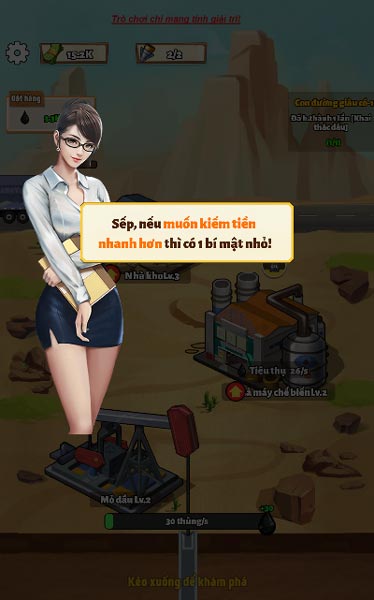 Chơi game Khai thác dầu 2 - GameVui