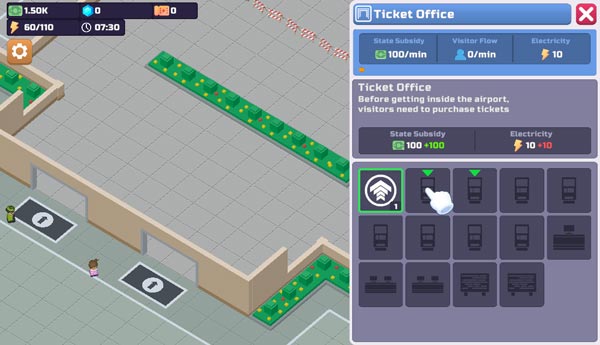 Xây dựng những trang thiết bị cần thiết cho sân bay