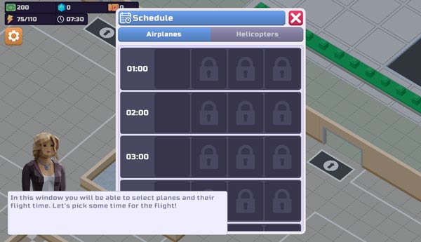 Sắp xếp lịch, giờ cho những chuyến bay và hành khách