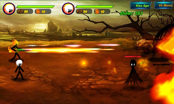 Bắn hạ, tiêu diệt tất cả lũ quái vật đang có ý định xâm chiếm vùng đất GameVui