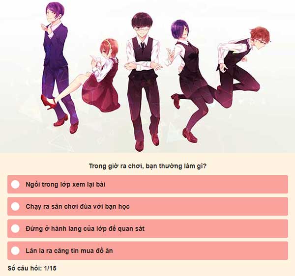 Chọn đáp án của bạn