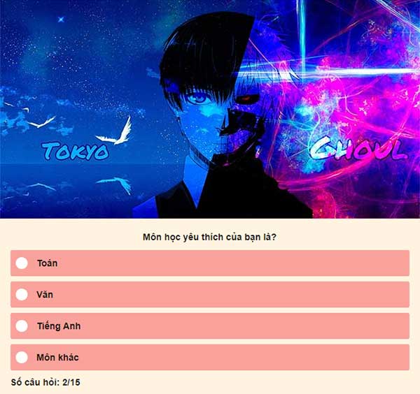 Chọn đáp án của bạn