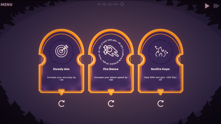 Lựa chọn các nâng cấp giúp ngọn lửa của bạn mạnh mẽ hơn.