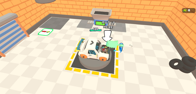 Sau khi chế tạo thành công các nguyên liệu sẽ dùng chúng để nâng cấp máy.