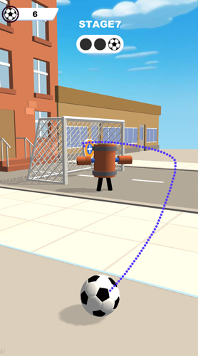 Càng về sau càng có nhiều chướng ngại vật và độ khó cao hơn.