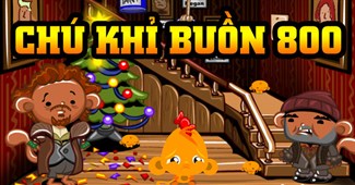 Chú khỉ buồn: Ở nhà một mình