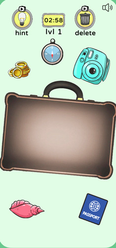 Chơi game Sắp xếp balo - GameVui.vn