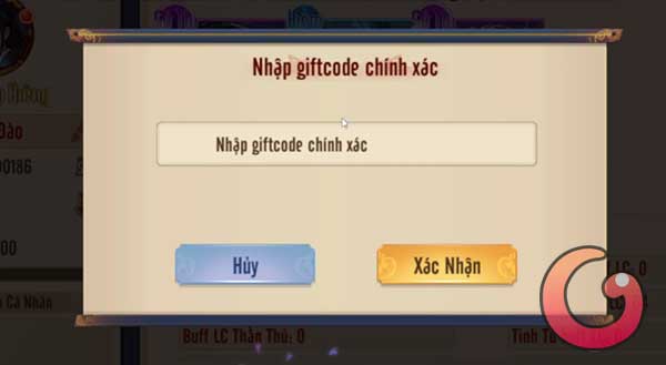 Nhập code