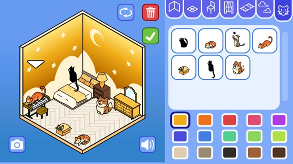 Trang trí thêm những con vật nuôi Pet như chó, mèo