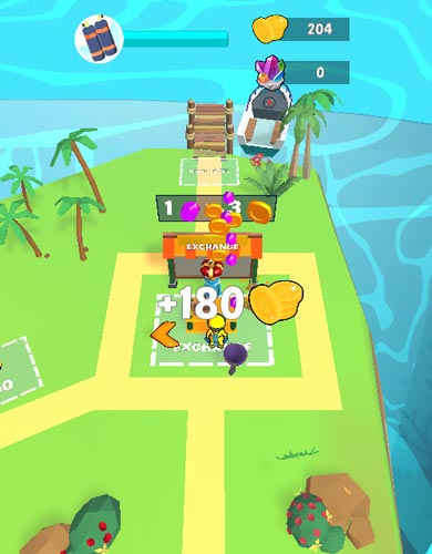 Rồi đem bán tài nguyên để lấy tiền xu vàng