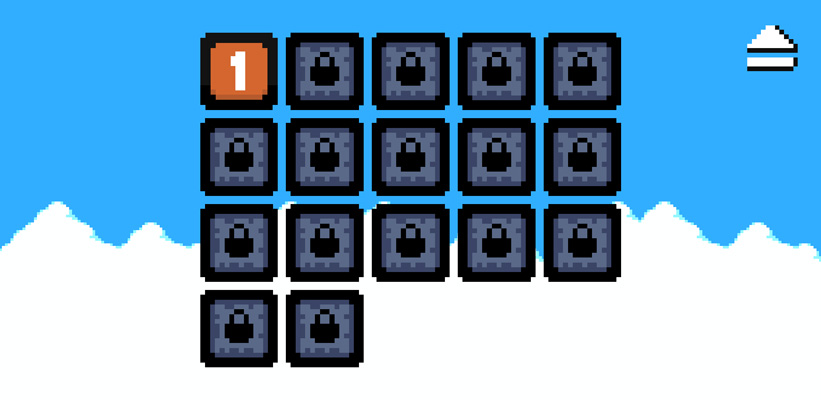 Game có tất cả 17 màn chơi với độ khó tăng dần.